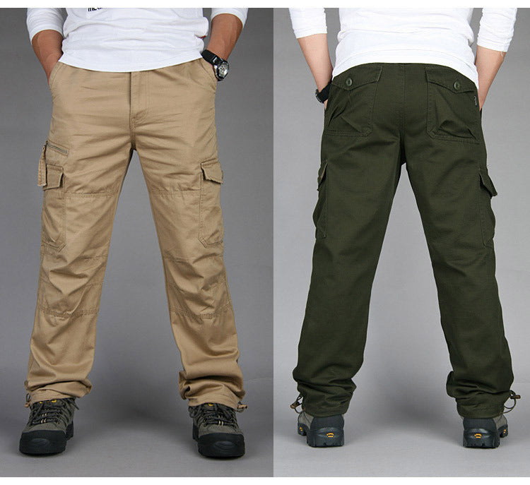 Cargo Pants Casual Pants Zipper Streetwear