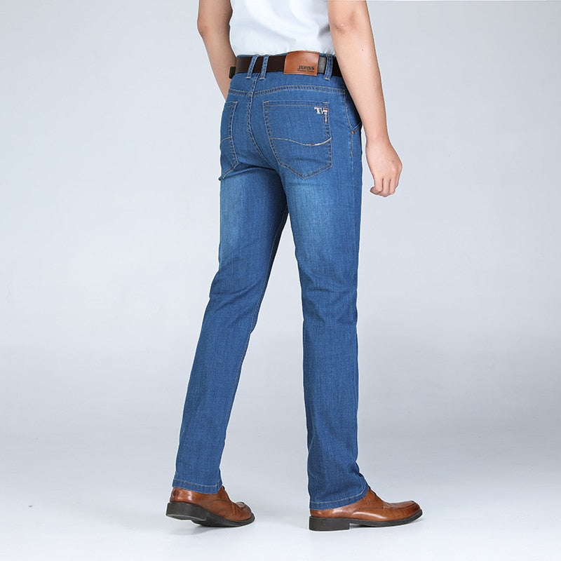 Classic Jeans Straight Jean thin Design Pants