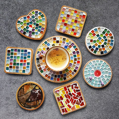 Handmade Creative Material For Mosaic Cup Mat Placemat