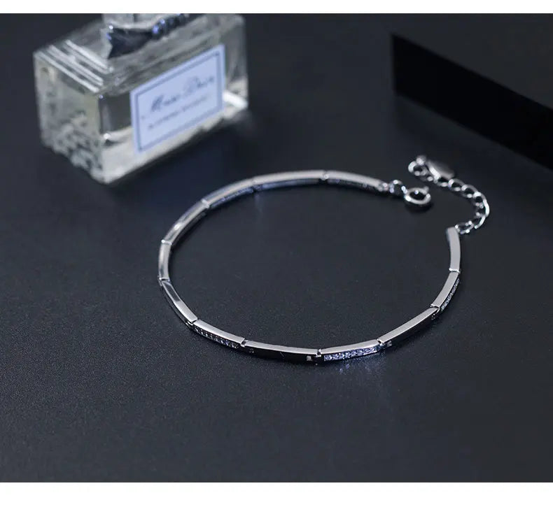 Fine Silver Jewelry Special Chain Minimalist Bracelets