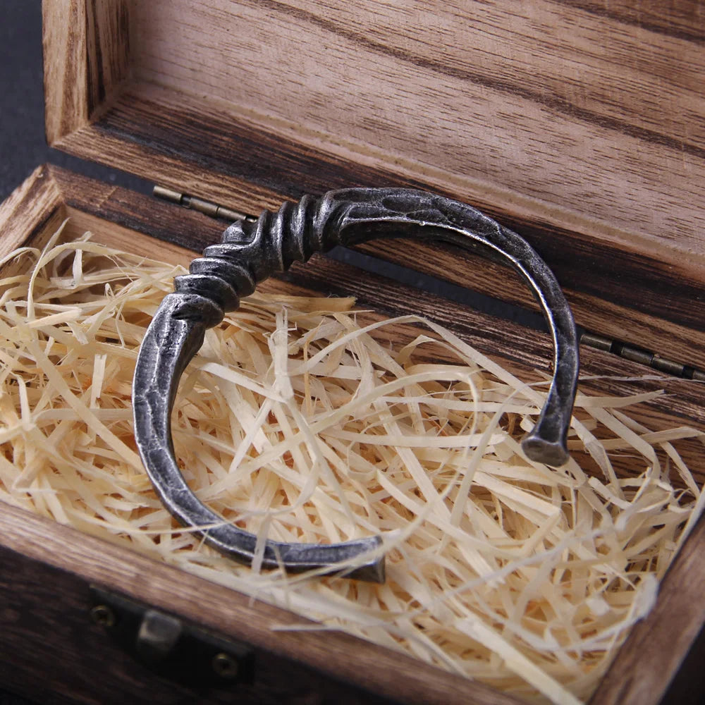 Iron color Vikings Bangle Men Bracelets