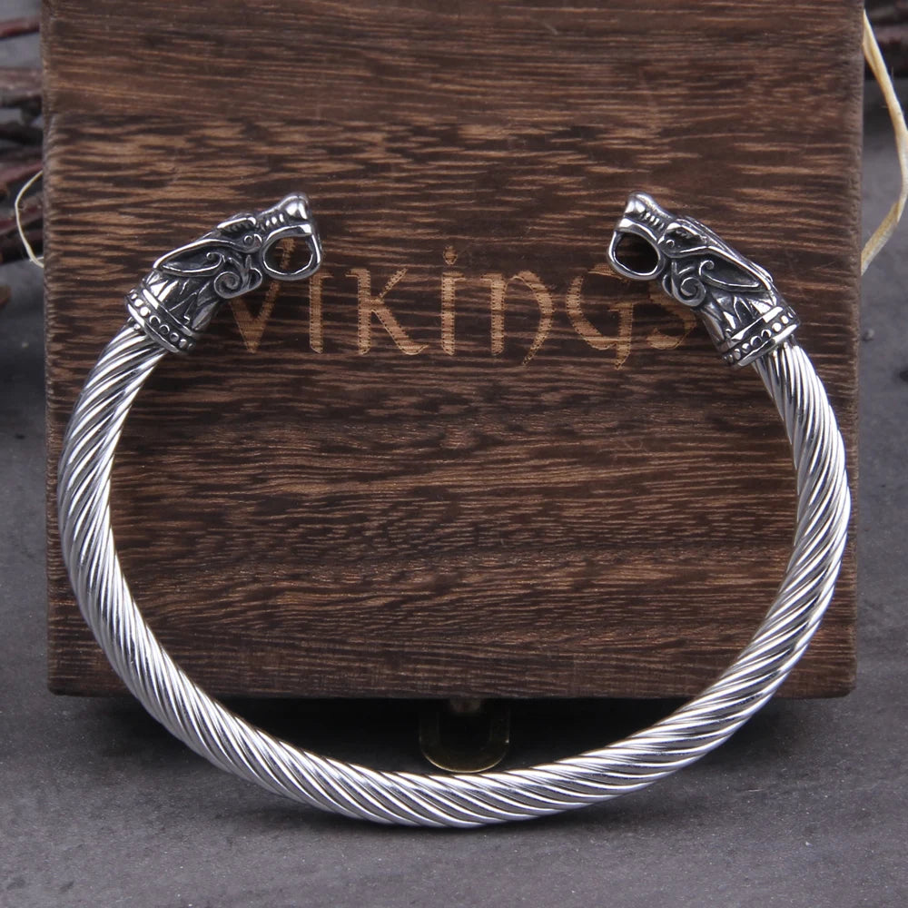 Stainless Steel Nordic Viking Bracelet