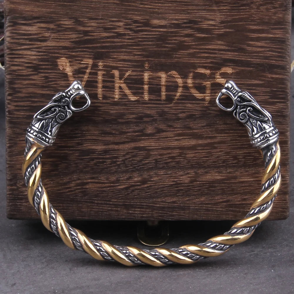 Stainless Steel Nordic Viking Bracelet