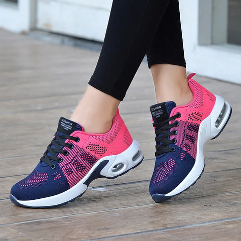 Running Shoes Breathable Outdoor Casual Walking Platform Sneaker