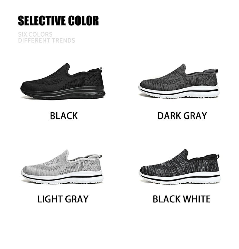 Men Shoes Loafers Walking Shoes Flats Light Casual Style