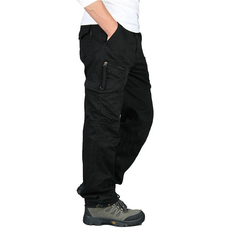 Cargo Pants Casual Pants Zipper Streetwear