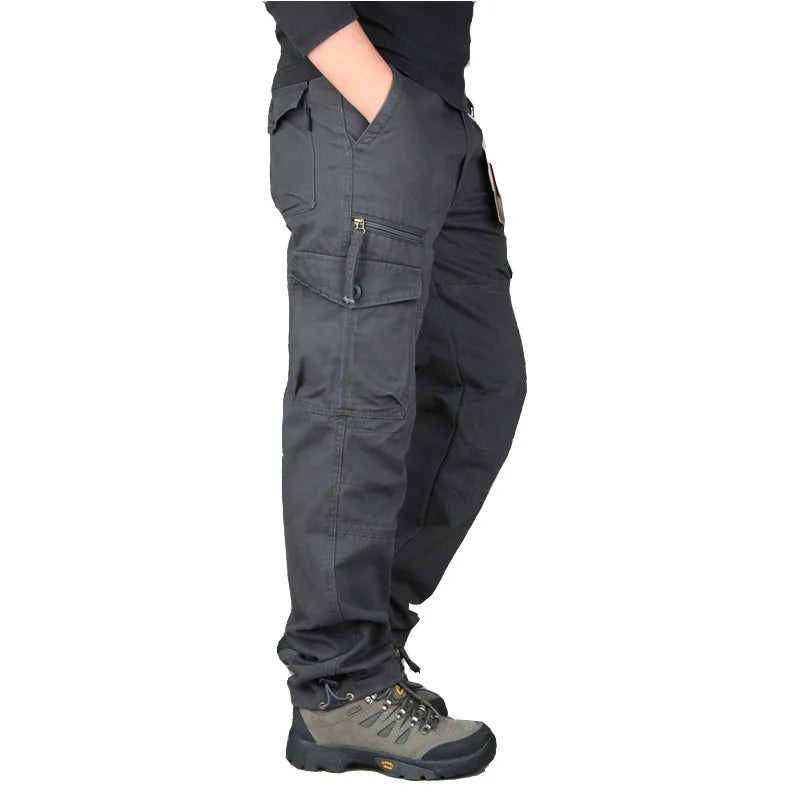 Cargo Pants Casual Pants Zipper Streetwear