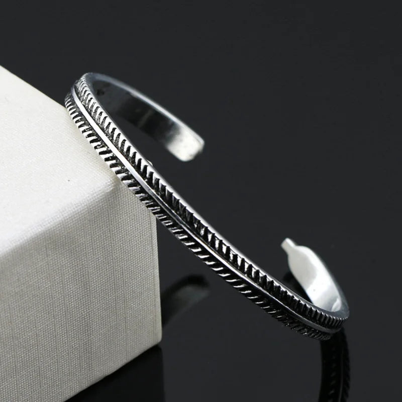 Classic Men's Leather Bracelet Style Fashion Jewelry