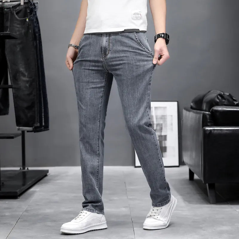 Stretch Skinny Jeans Fashion Casual Slim Fit Denim