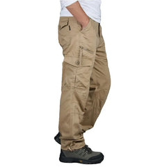 Cargo Pants Casual Pants Zipper Streetwear