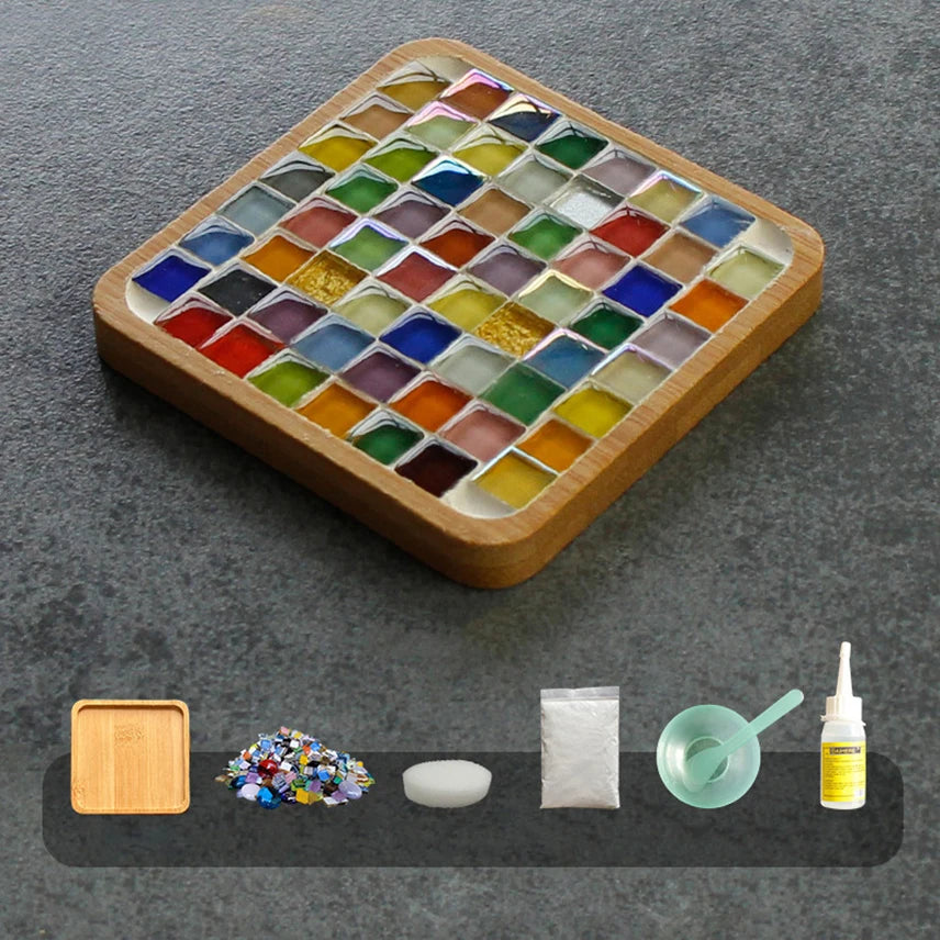 Handmade Creative Material For Mosaic Cup Mat Placemat