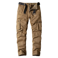 Cargo Pants Cotton Full Length Casual Pants Outdoor