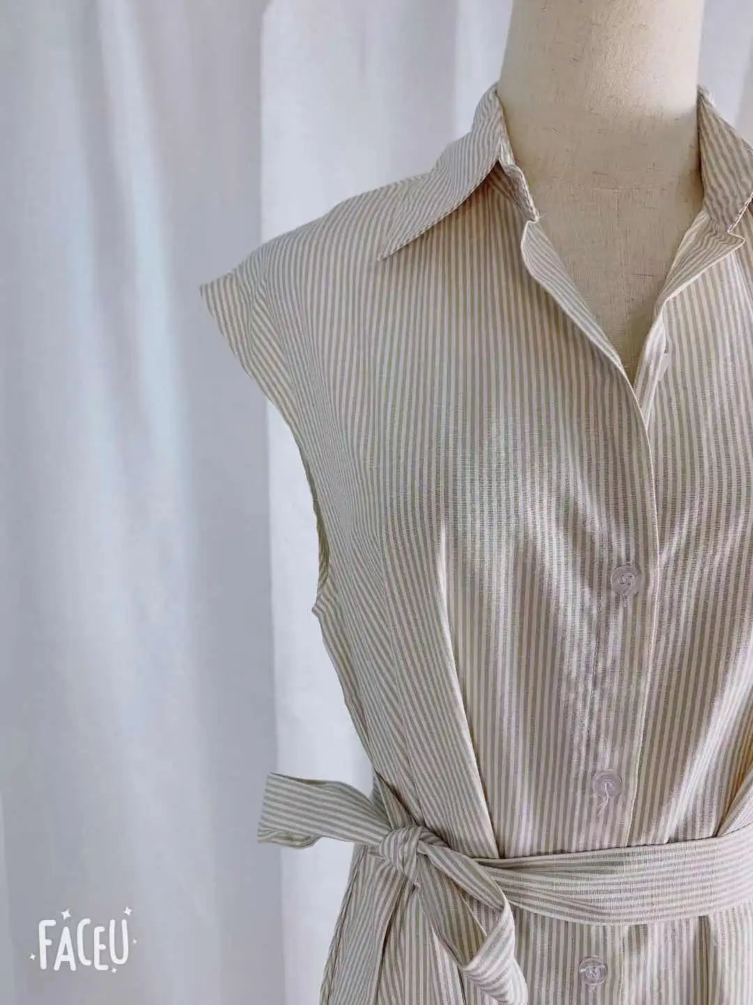 Summer Dress Shirt Dress Vintage Maxi Oversize