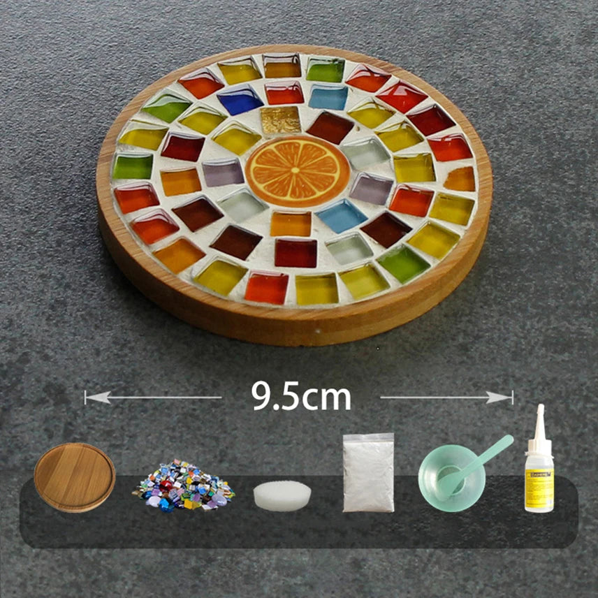 Handmade Creative Material For Mosaic Cup Mat Placemat