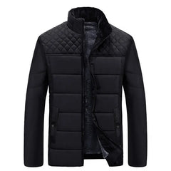Men Thick Outerwear Warm Fleece  Jacket Coat Mens Casual