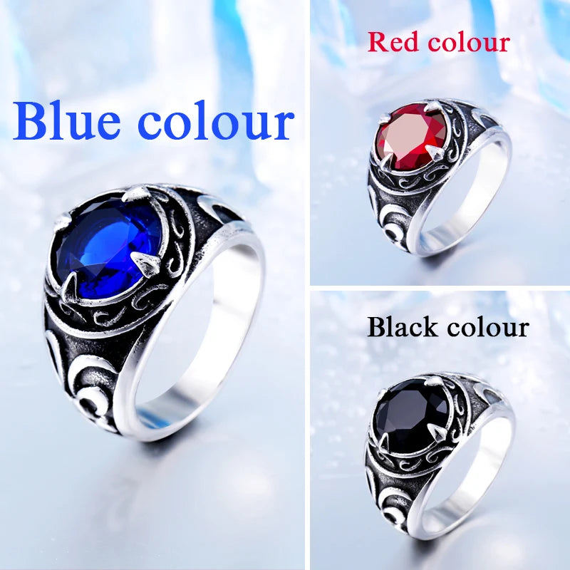 Stainless Steel Viking Men Ring Knot Jewelry