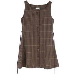 Cute Mini Sleeveless Vest Women Style Design Retro Vintage