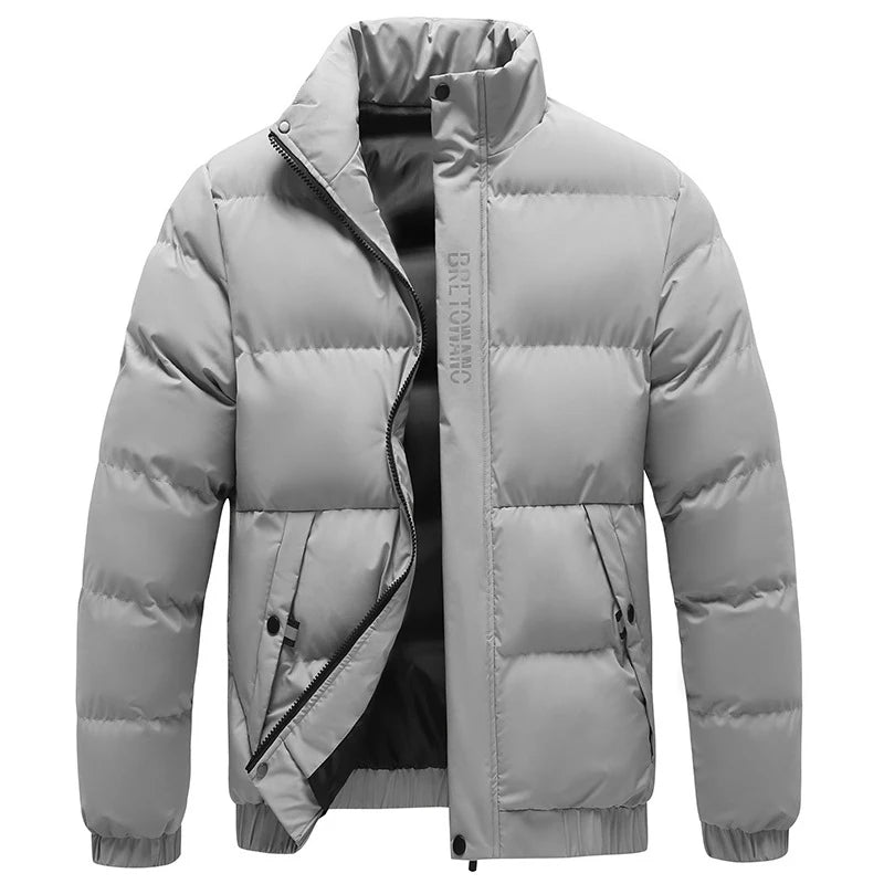 Winter Men's Jacket Fashion Thermal Parkas Coats Casual Classic Outwear