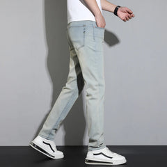 Fashion Men's Baggy Jeans Classic Retro Straight-leg Denim Pants