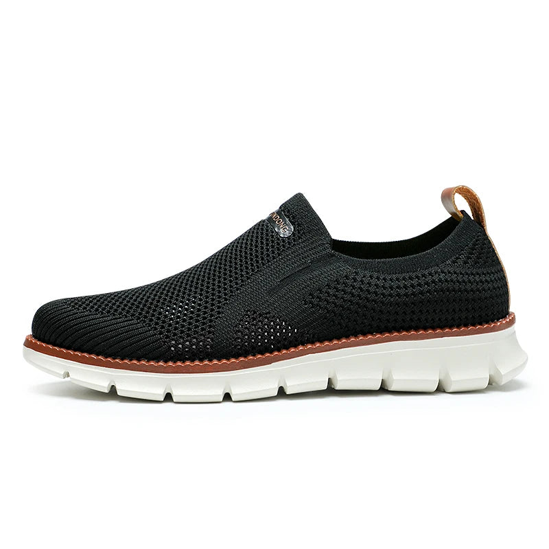 Mesh Shoes Casual Sneakers Breathable Slip-On Walking