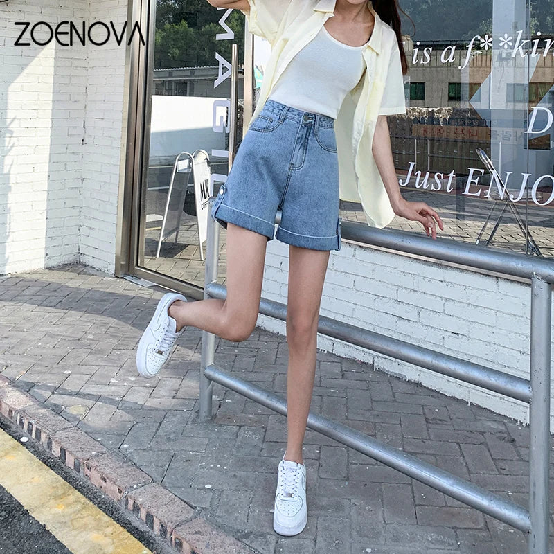 Harajuku Street Fashion Women's Retro Casual Jeans