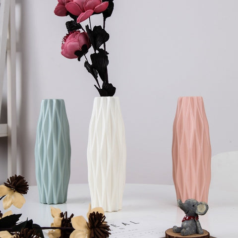 Modern Flower Vase Plastic Vase Flower Pot
