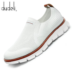 Mesh Shoes Casual Sneakers Breathable Slip-On Walking