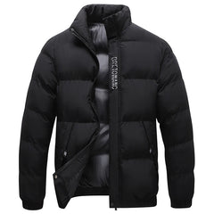 Winter Men's Jacket Fashion Thermal Parkas Coats Casual Classic Outwear