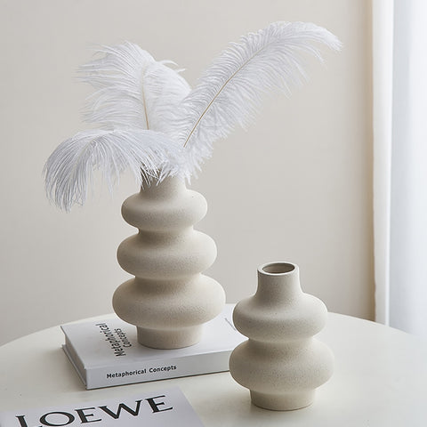Nordic Style Ceramic Vase Decoration Vase Modern Home Decoration