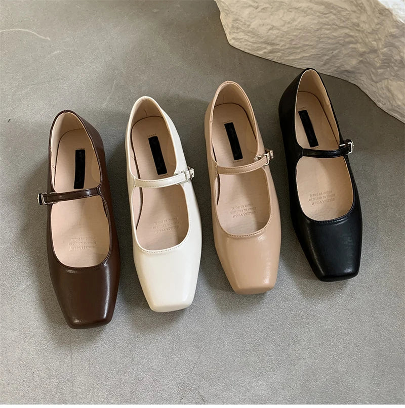 ingle Shoes Fashion Shallow Slip On Women Flat Shoes