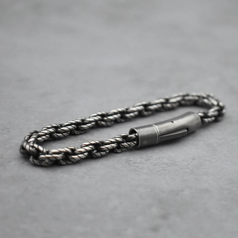 Retro Link Chain Bracelets for Men Chain Jewelry