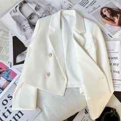 Fashion Women's Style Office Cropped Blazers