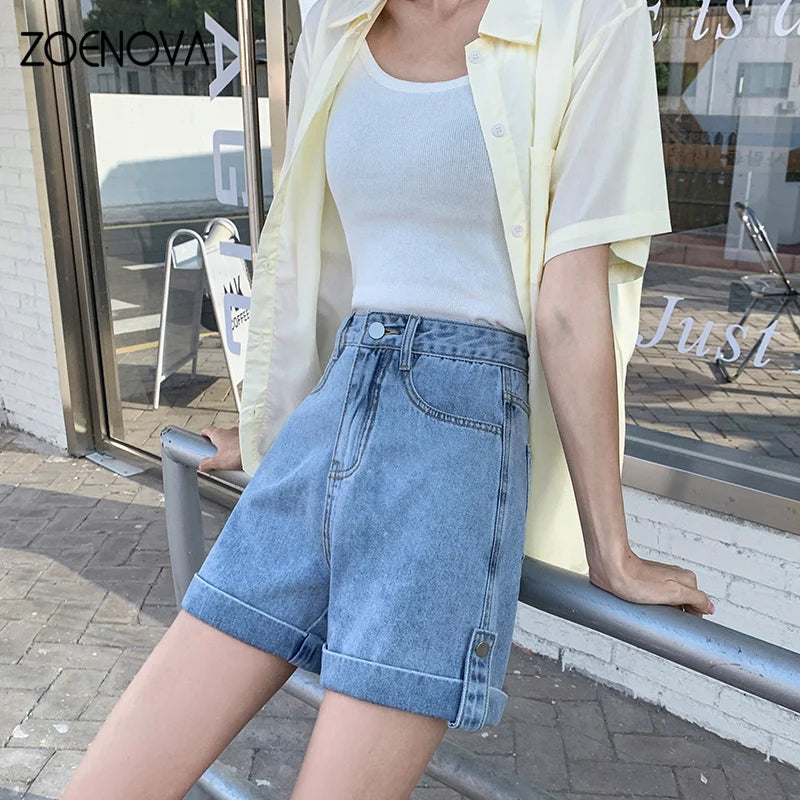 Harajuku Street Fashion Women's Retro Casual Jeans