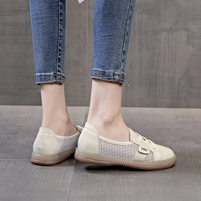 Women Mesh Sneakers Summer Breathable Casual Vulcanized Shoes