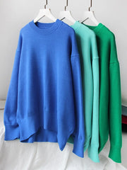 Oversized Sweaters Casual Knit Women Jumper