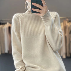 Women's Sweater Turtleneck Trending Sweater Fashion Top