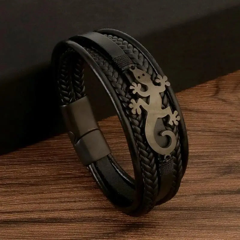 Classic New Leather Bracelet For Men Fashion Jewelry