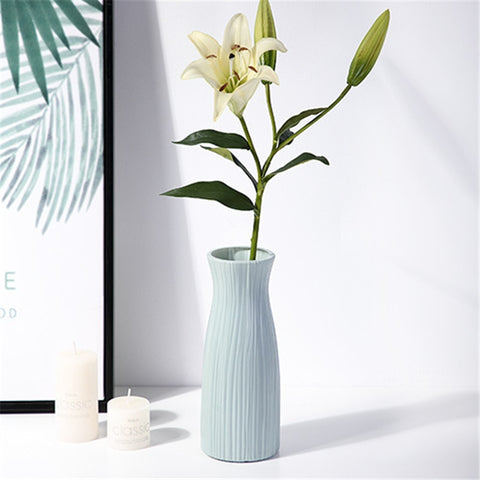 Home Nordic Plastic Vase Simple Small Fresh Flower Pot