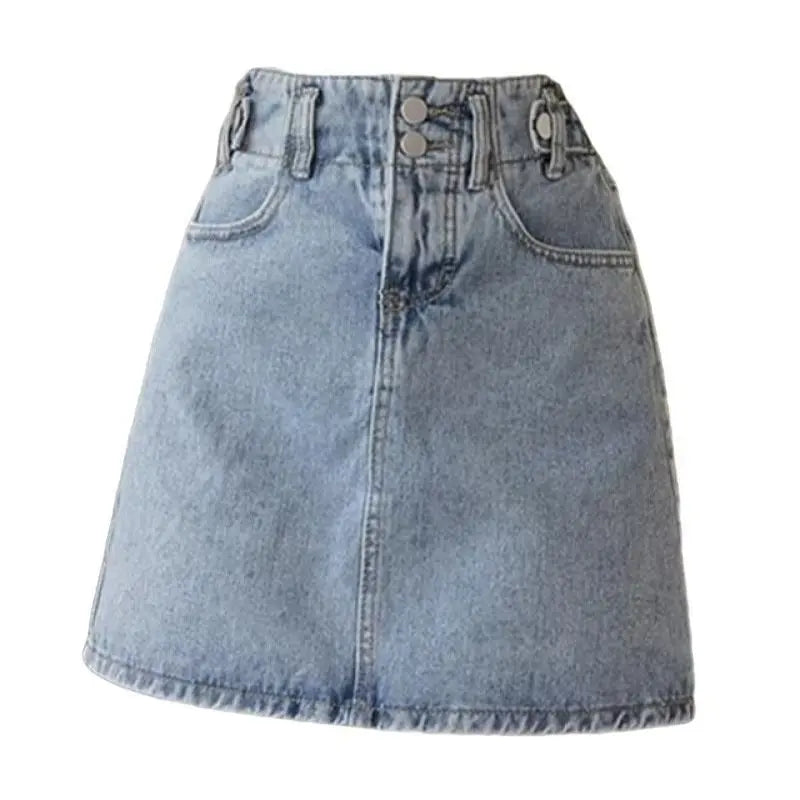 High Waisted Short Mini Denim Skirt Fashion Casual