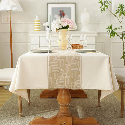 Floral Pattern Waterproof Tablecloth home Decoration