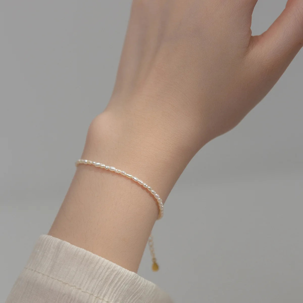 Irregular Pearl Bracelets For Women Silver Sterling Jewelry