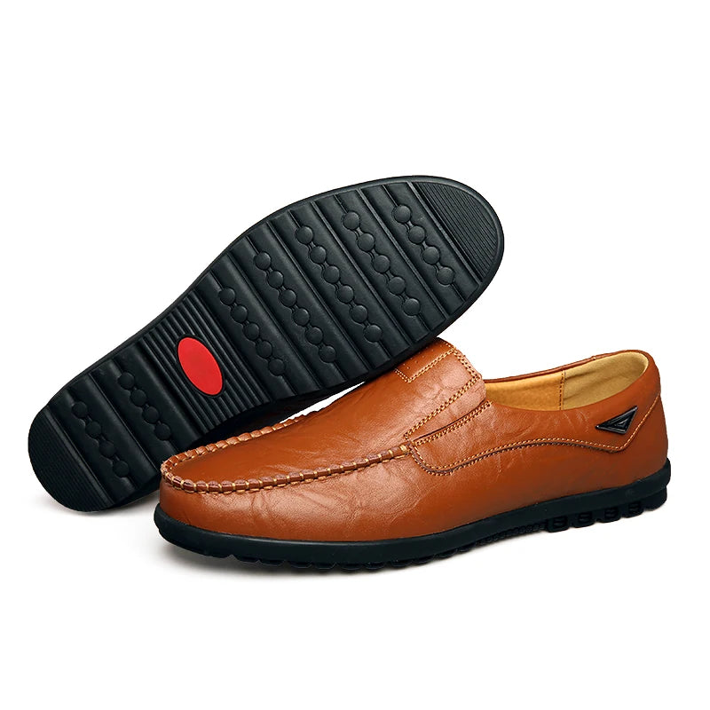 Men Casual Shoes Loafers Moccasins Breathable Slip on