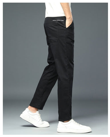 Men Pants Letter Embroidery Trousers