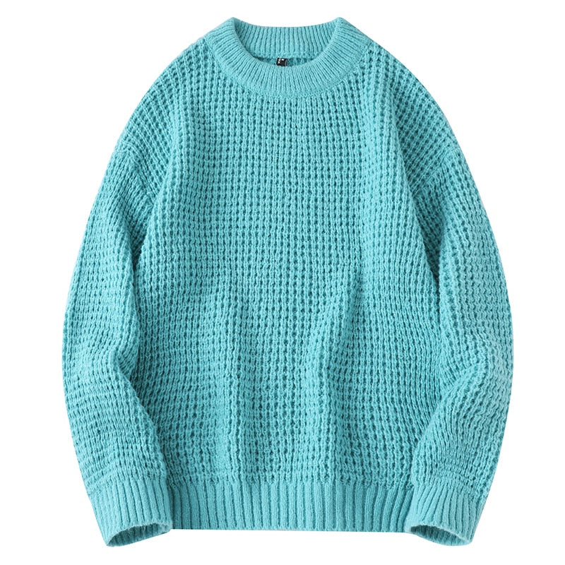 Knitted Sweater Men Casual Jumper Male Fashion Turtleneck Sweaters