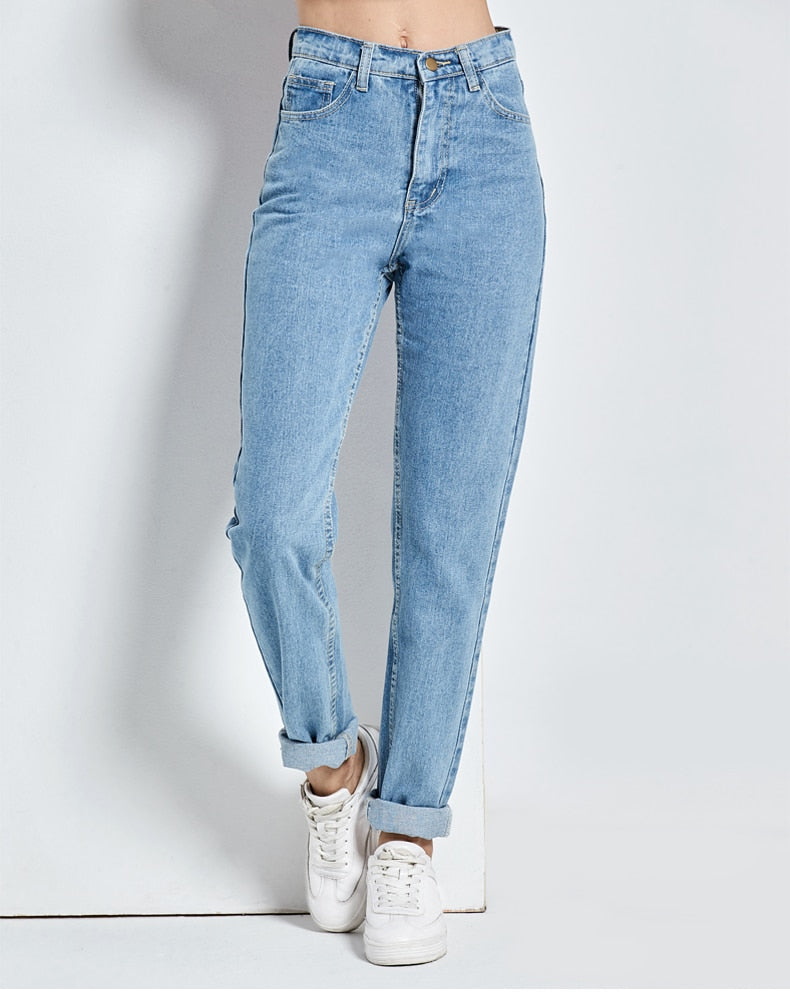 Pants High Waist Jeans Woman Women Jeans