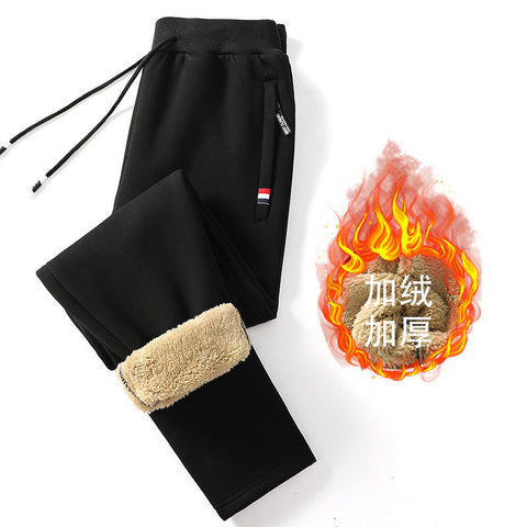 Lambswool Pants Men Fitness Tracksuit Bottoms Trousers Track