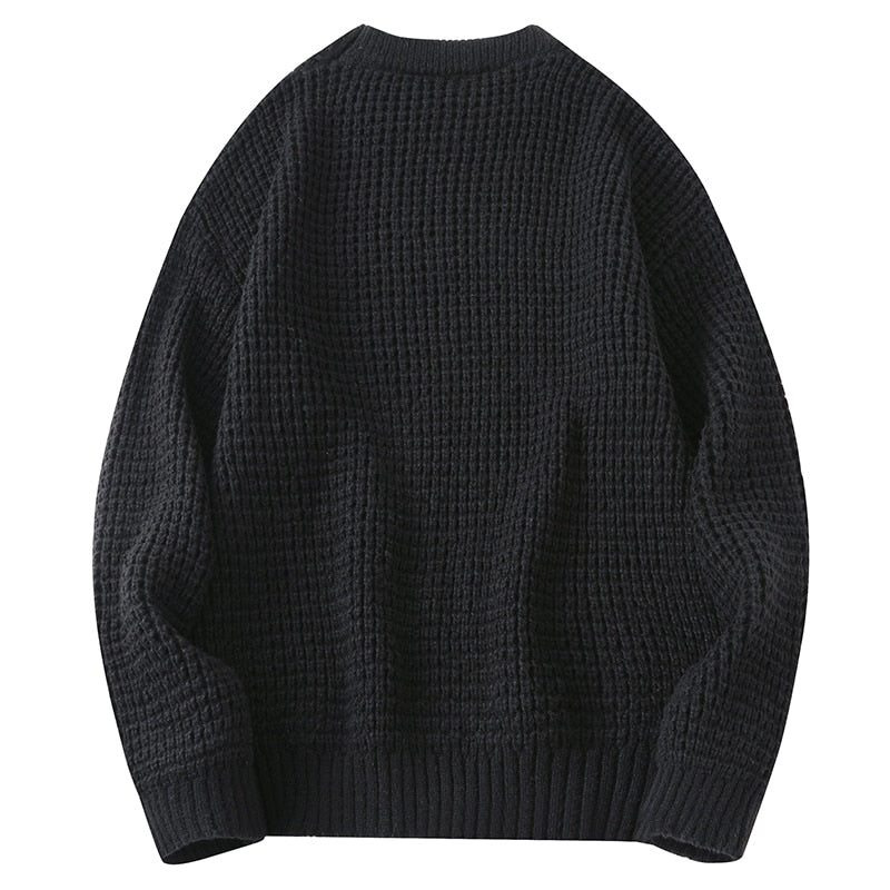 Knitted Sweater Men Casual Jumper Male Fashion Turtleneck Sweaters