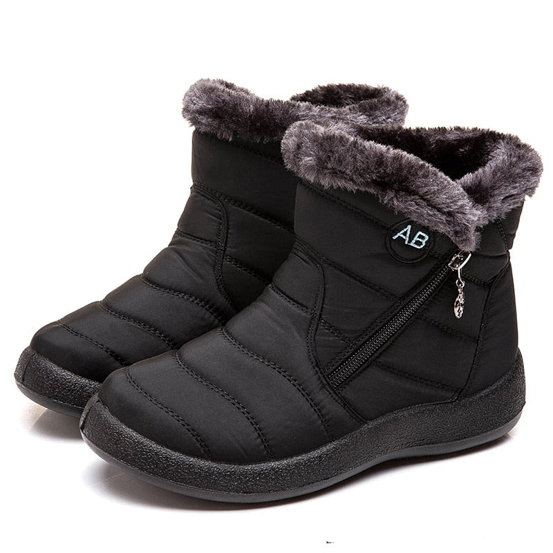 Women Boots Waterproof Snow Boots Shoes Women Casual Lightweight Boots