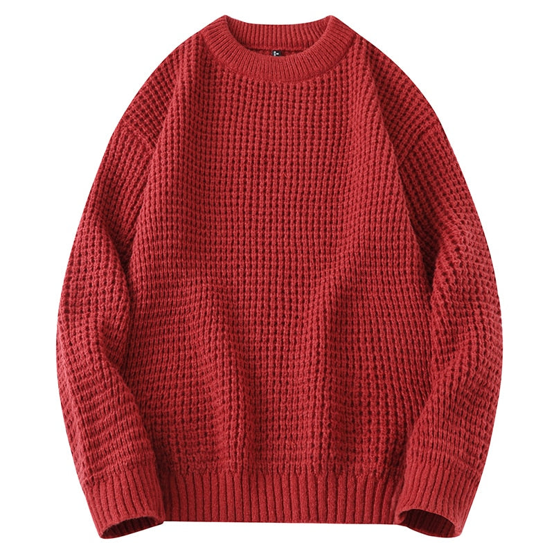 Knitted Sweater Men Casual Jumper Male Fashion Turtleneck Sweaters