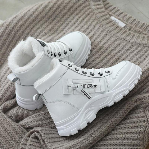 Women Winter Snow Boots Fashion Casual Waterproof Warm Platform Ankle Boot